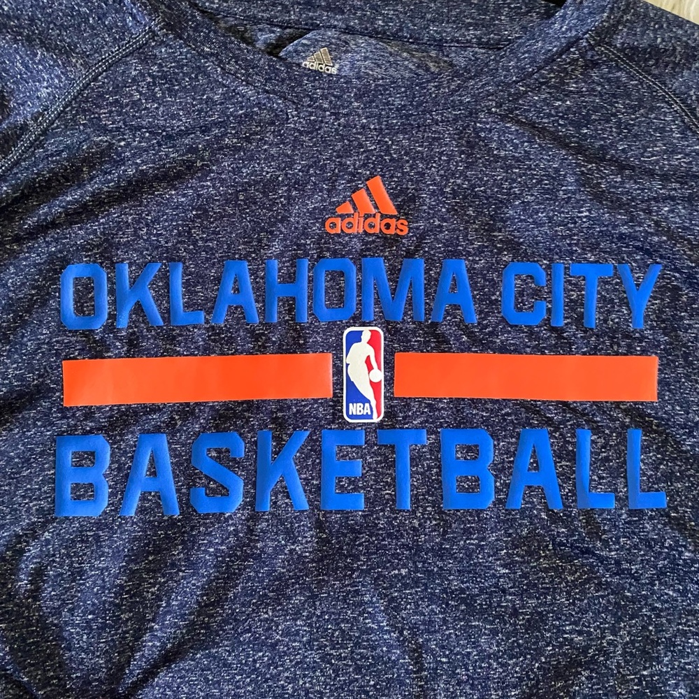 Adidas OKC Thunder T Shirt